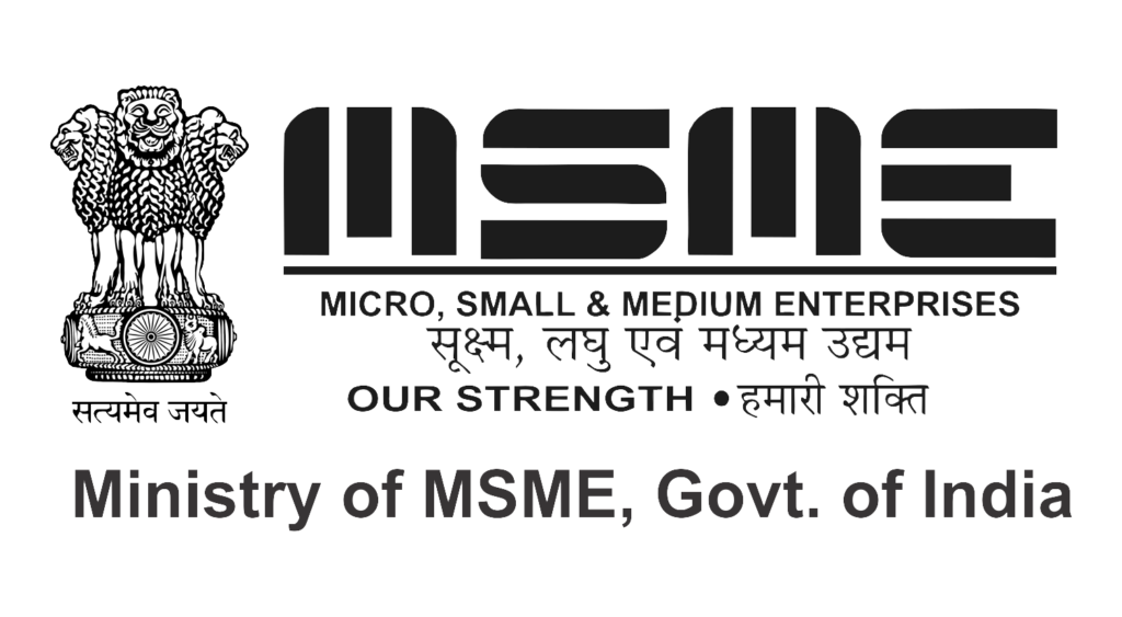 MSME mark from the Ministry of MSME, Government of India